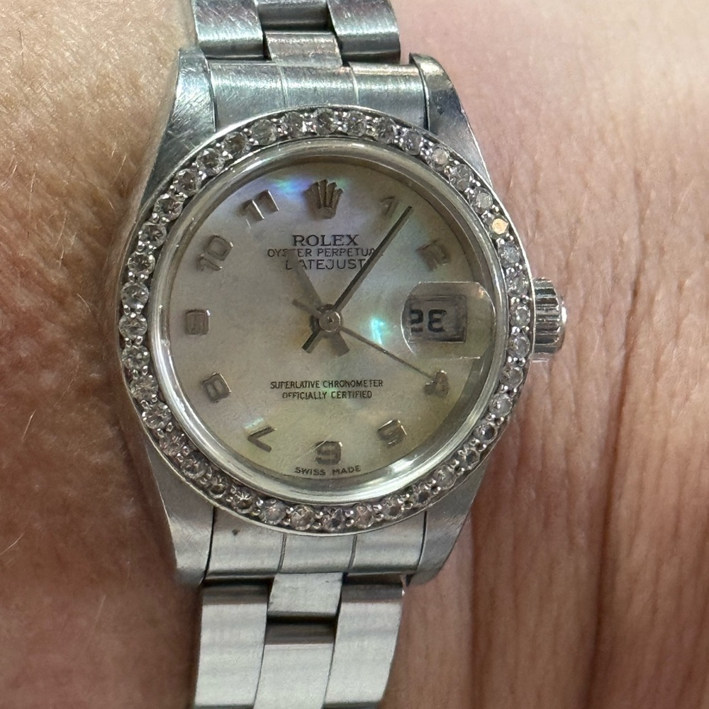 Rolex Datejust Gold and Silver Watch - Picture 9 of 13